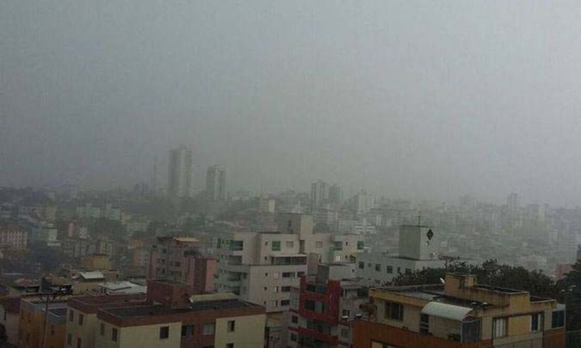 Minas tem 64 cidades em alerta de chuva de granizo nesta segunda - Alexandre Perez/Especial EM/D.A.Press