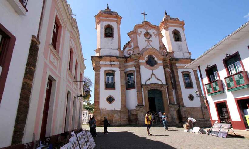 Ouro Preto: 50 anos de  um roubo  sem solução - EDÉSIO FERREIRA/EM/D.A PRESS