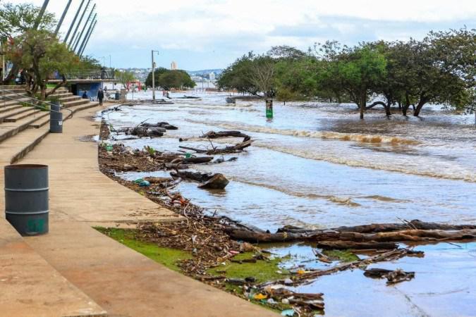 Ciclone no Rio Grande do Sul: número de mortos sobe para 50 - Gustavo Mansur/ Palácio Piratini