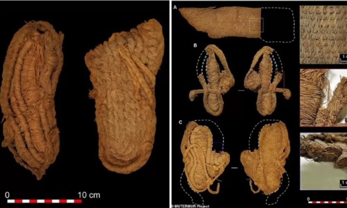 Sapatos 'mais antigos da Europa' são encontrados em caverna - Reprodução/Projeto Mutermur