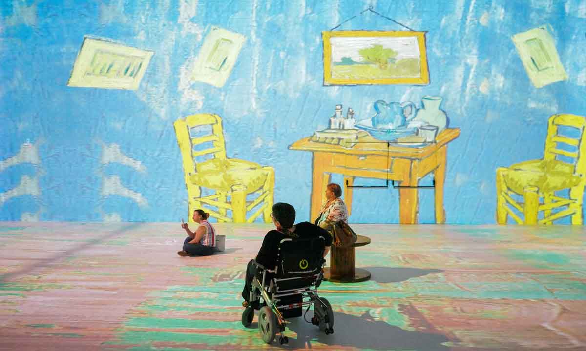 Mostra 'Van Gogh & Impressionistas' dá ingressos gratuitos para idosos - Lightland/divulgação