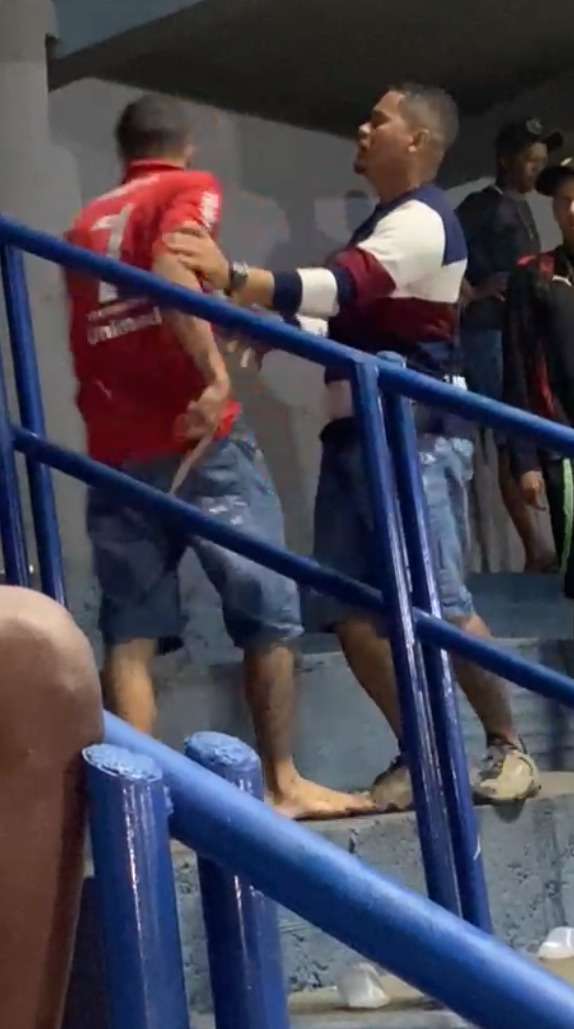 Vídeo mostra briga que terminou com morte de torcedor no Estádio Moedão - Reprodução