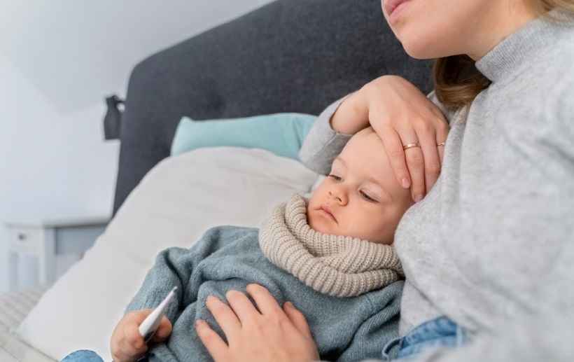 Gripes e resfriados: segunda maior preocupação das mães com saúde de filhos
