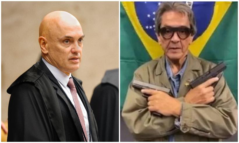 Moraes mantém prisão preventiva de Roberto Jefferson - Sergio Lima / AFP / Reprodução - Redes Sociais / Reprodução 
