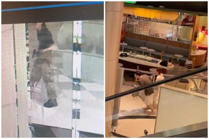 Vídeos: adolescente de 14 anos mata três a tiros em shopping da Tailândia - (Twitter/Reprodução)