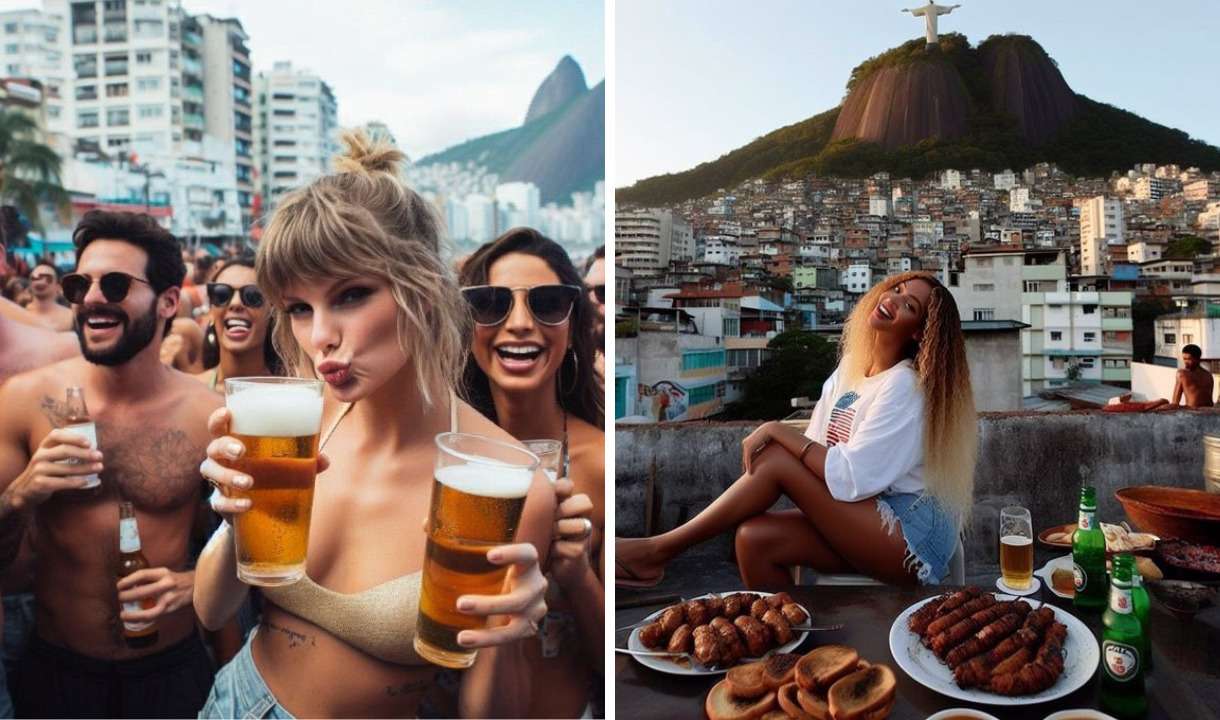 E se as divas pop fossem brasileiras? Inteligência artificial responde - Reprodução / Redes sociais