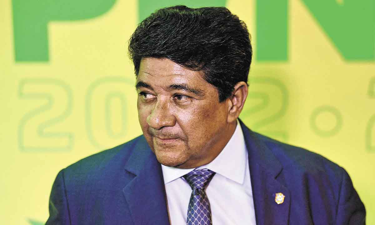 Ednaldo Rodrigues deixa a CBF transparente, correta e competente - MAURO PIMENTEL / AFP