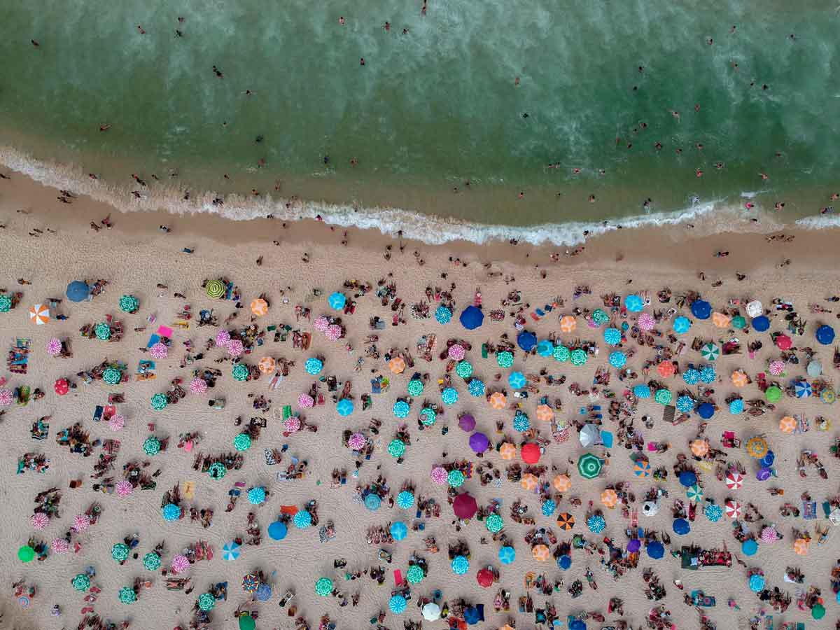"Mar e sertão" confronta as visões "terrestre" e "marítima" sobre o Brasil  - Mauro Pimentel 10.9.2023/ AFP