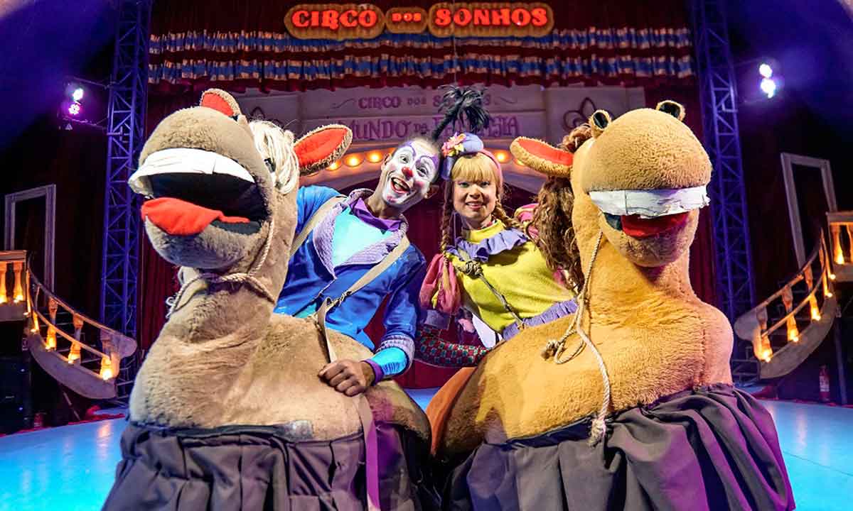 Circo dos Sonhos desembarca em BH com o espetáculo "Mundo da fantasia" - Weslley Rodrigues/divulgação