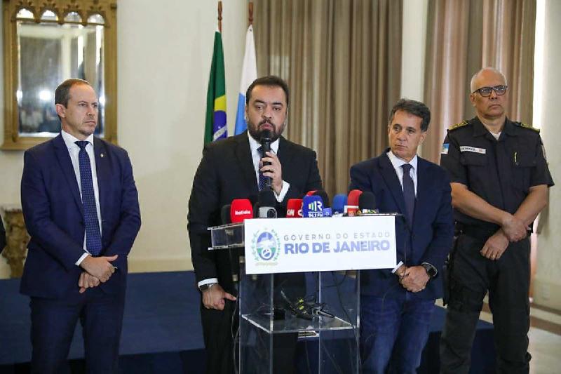 Médicos executados no Rio: governador promete ser 'implacável contra máfia' - (Rafael Campos/GOV RJ)