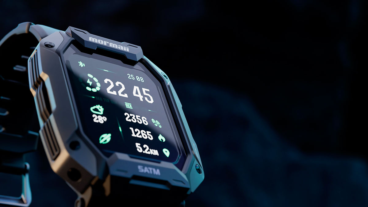 Smartwatch desenvolvido para esportes radicais