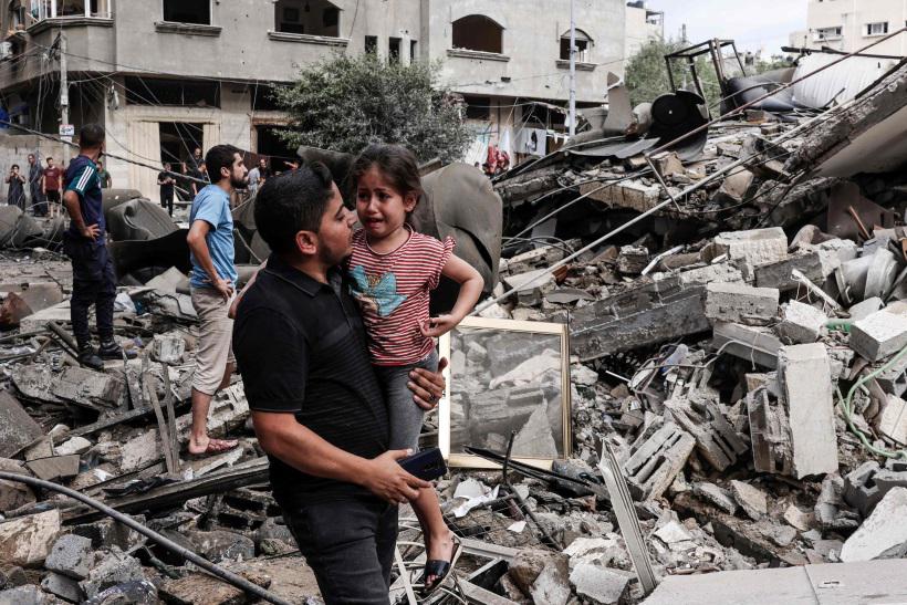 Guerra Israel-Hamas: brasileiros contam o que viram em rave invadida - Mohammed Abed/AFP
