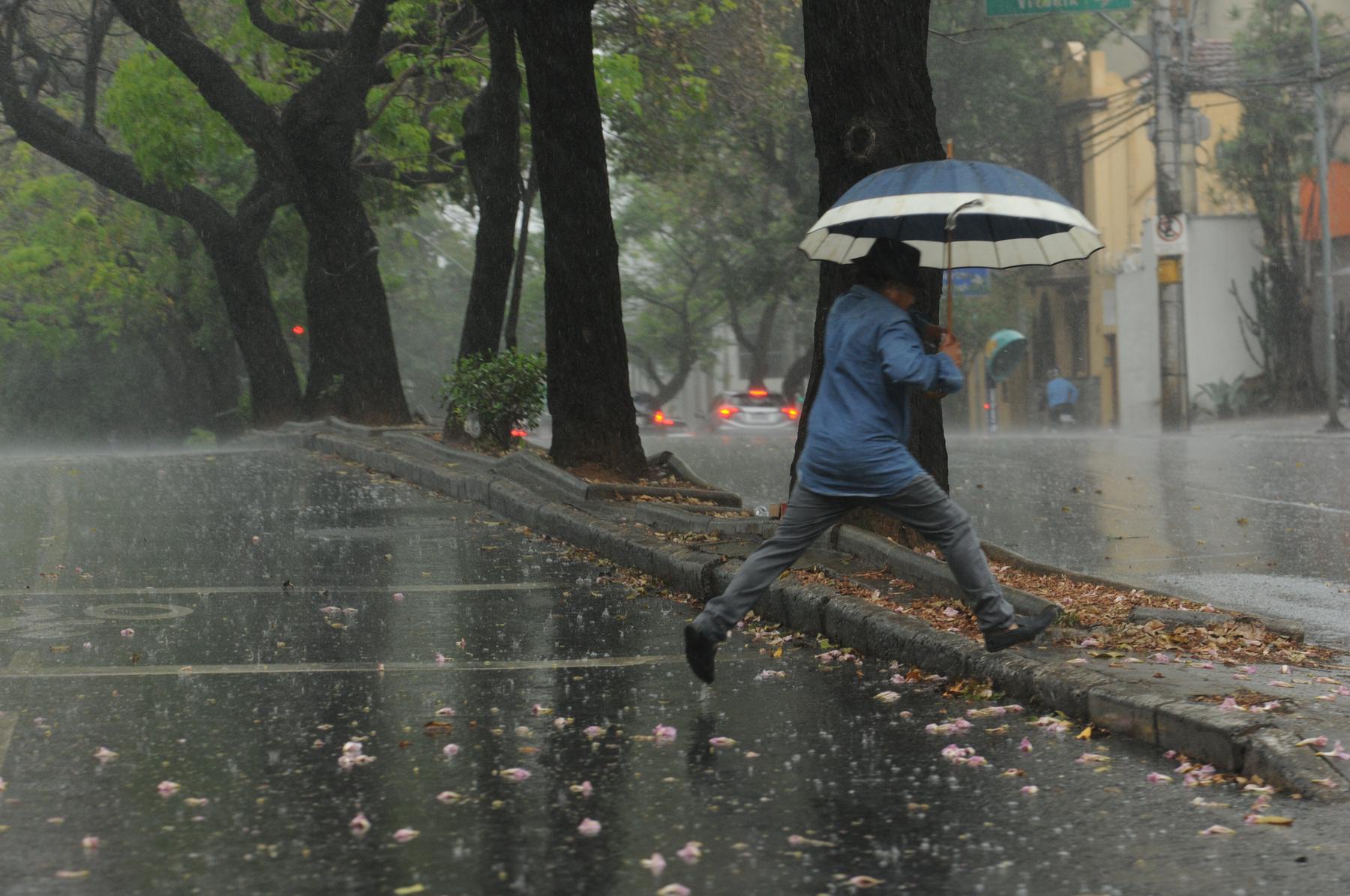 BH pode ter pancadas de chuva de até 20 mm, alerta Defesa Civil - Gladyston Rodrigues/EM/D.A. Press. Belo Horizonte-MG. 