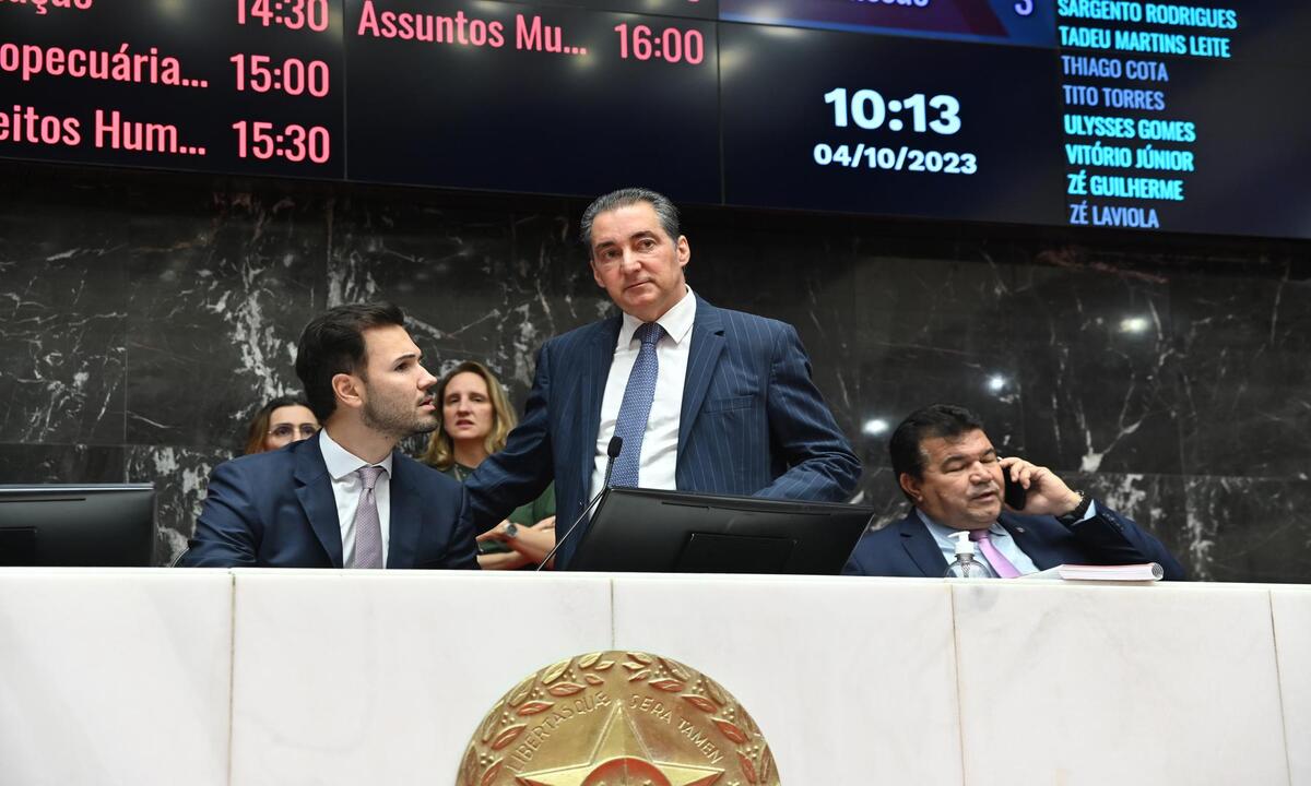 ALMG começa tramitação das privatizações e recuperação fiscal - Luiz Santana/ALMG