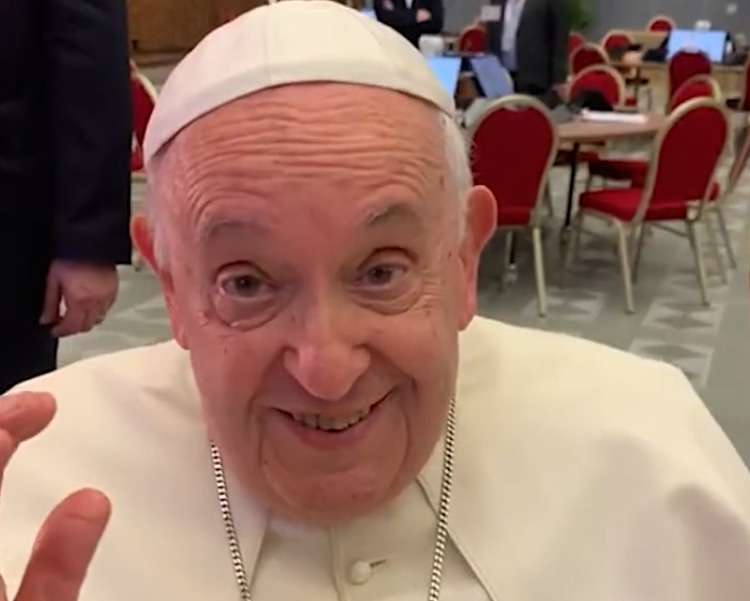 Vídeo: Papa Francisco lembra viagem ao Brasil e homenageia padroeira - Reprodução