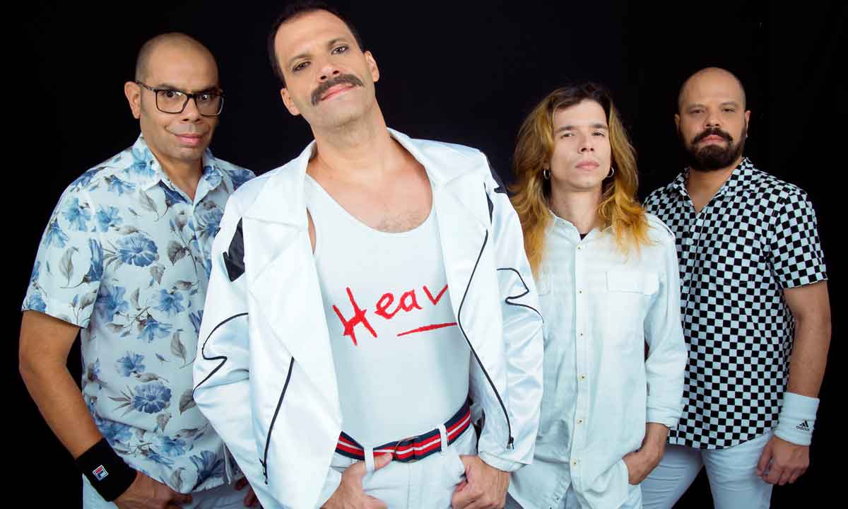 Banda mineira Lurex leva à frente o legado de Freddie Mercury - Victor Schwaner/divulgação