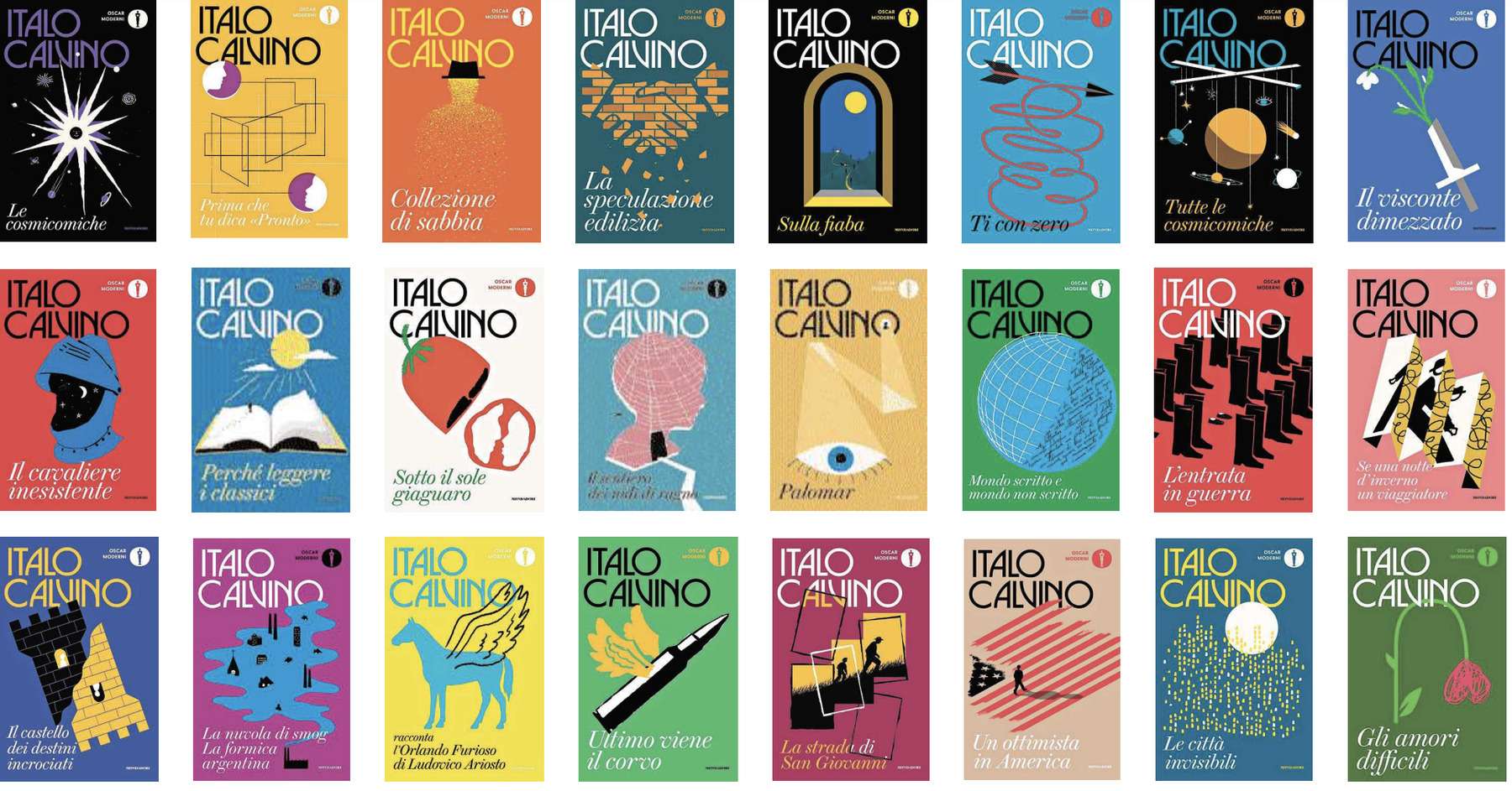 Italo Calvino: 'Um livro não é um meteoro' - Divulgaç ão/Mondadori
