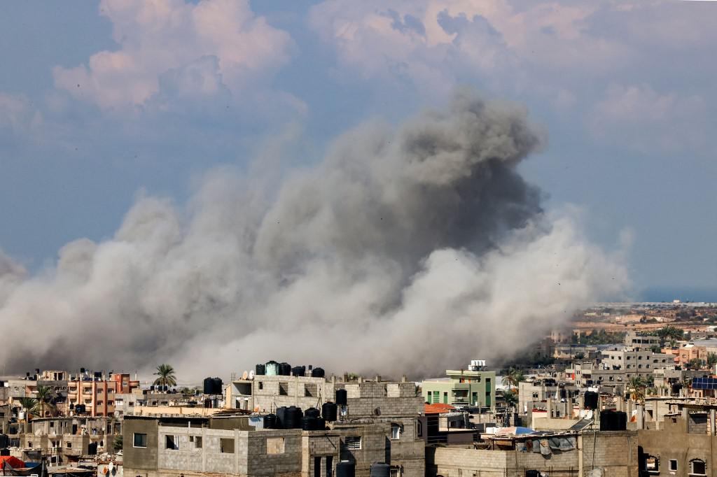 Israel e Hamas negam informações sobre cessar-fogo em Gaza - SAID KHATIB / AFP