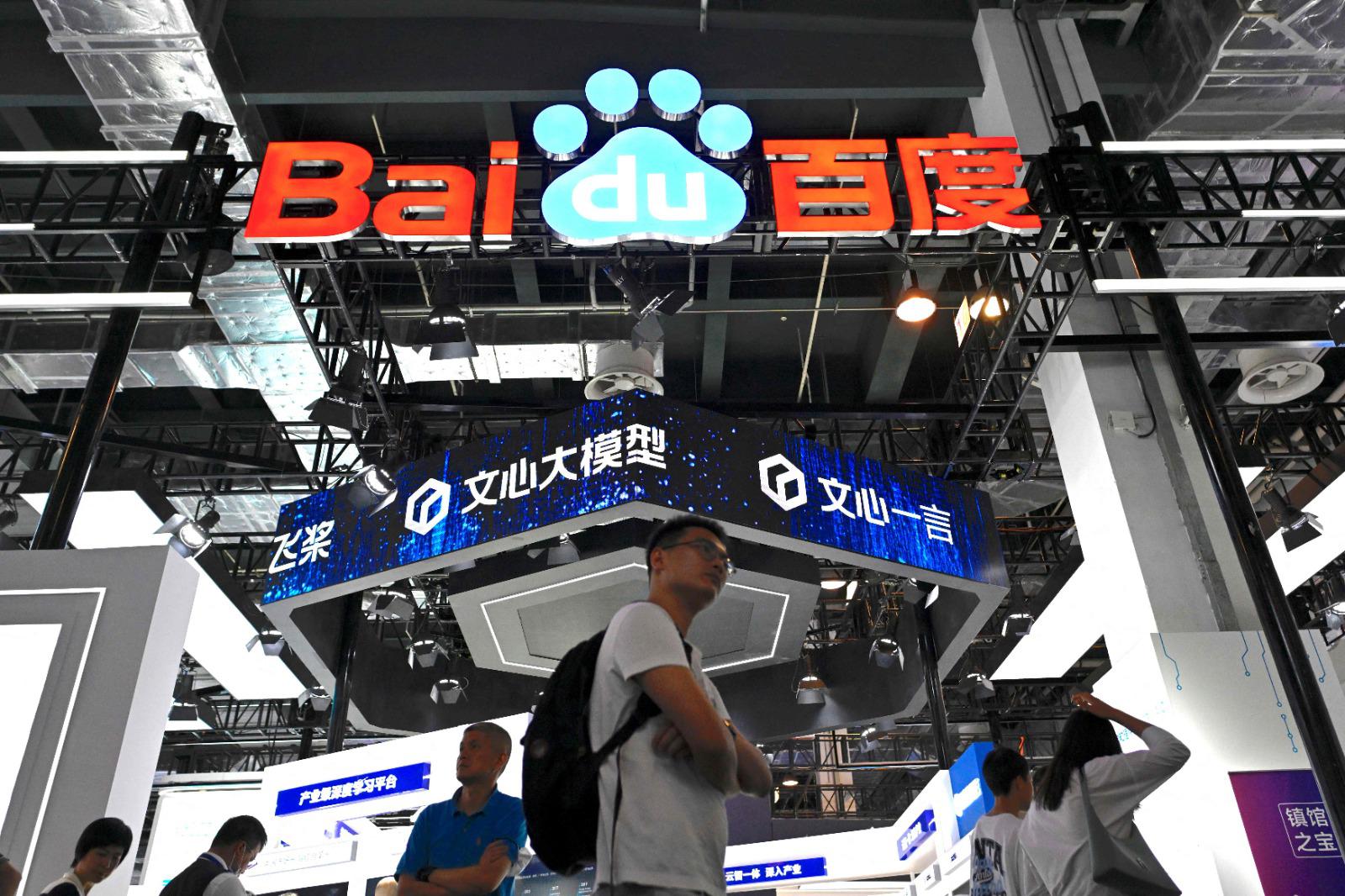 Gigante chinesa Baidu afirma que seu robô conversacional é tão bom quanto ChatGPT - WANG Zhao/AFP