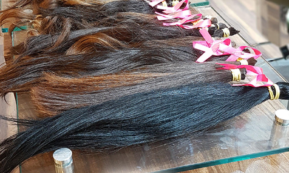 Marca de cosméticos promove doações de cabelos para mulheres com câncer - Divulgação/Casa Mutari
