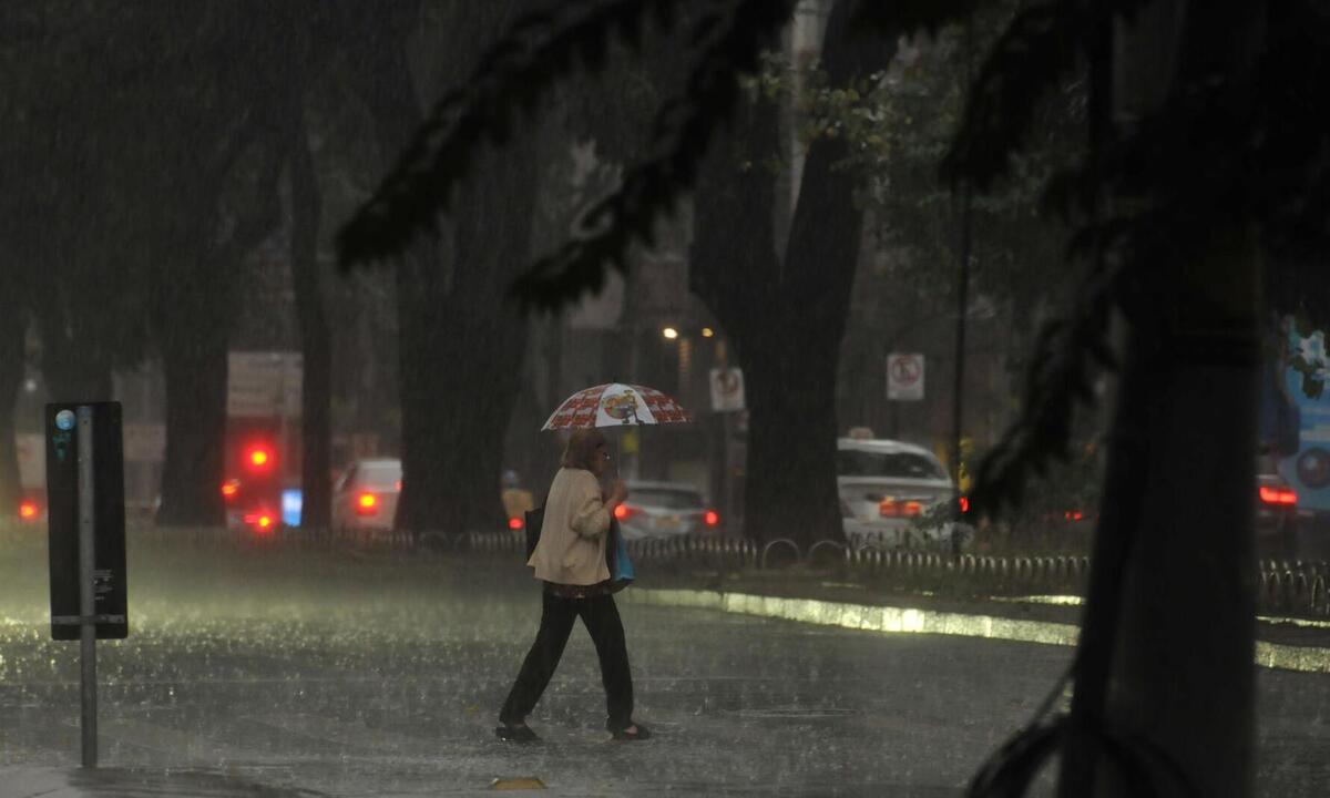 BH e quase todo o estado podem ter chuva nesta sexta-feira (20/10) - Tulio Santos/EM/D.A Press