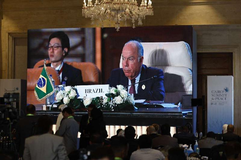 Brasil denuncia crise em Gaza e 'paralisia' do Conselho de Segurança da ONU - (KHALED DESOUKI / AFP)