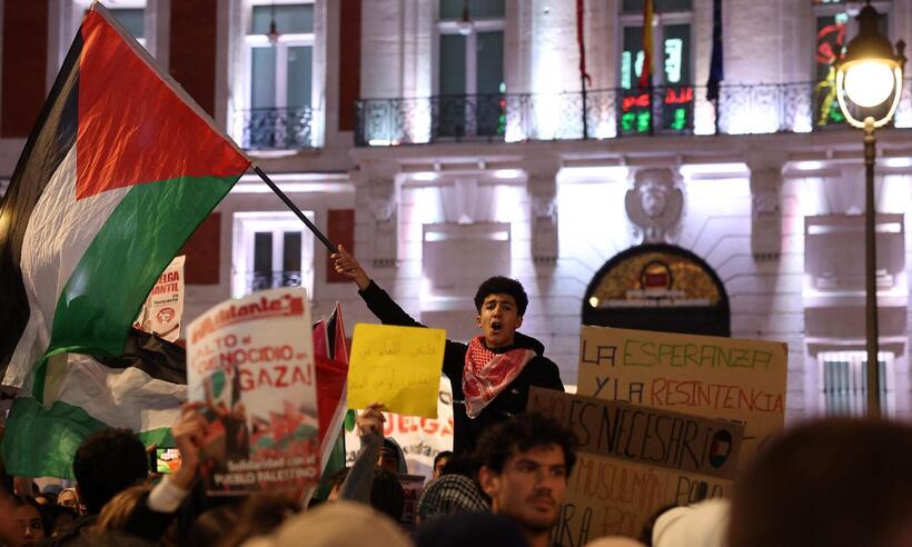 Líderes internacionais reunidos no Egito pedem cessar-fogo e ajuda para Gaza - Pierre-Philippe MARCOU / AFP