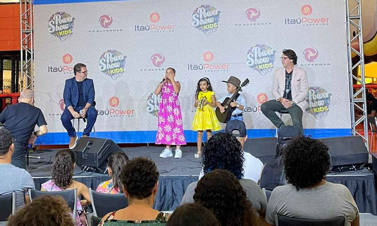 Voto popular aponta vencedor  do Power Show Kids na quinta  -  Itau´Power Shopping/divulgação
