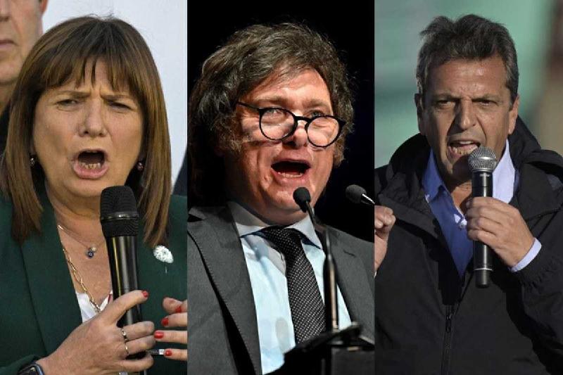 Eleições na Argentina: entenda o sistema eleitoral e quem são os candidatos - (Luis ROBAYO / AFP JUAN MABROMATA / AFP)