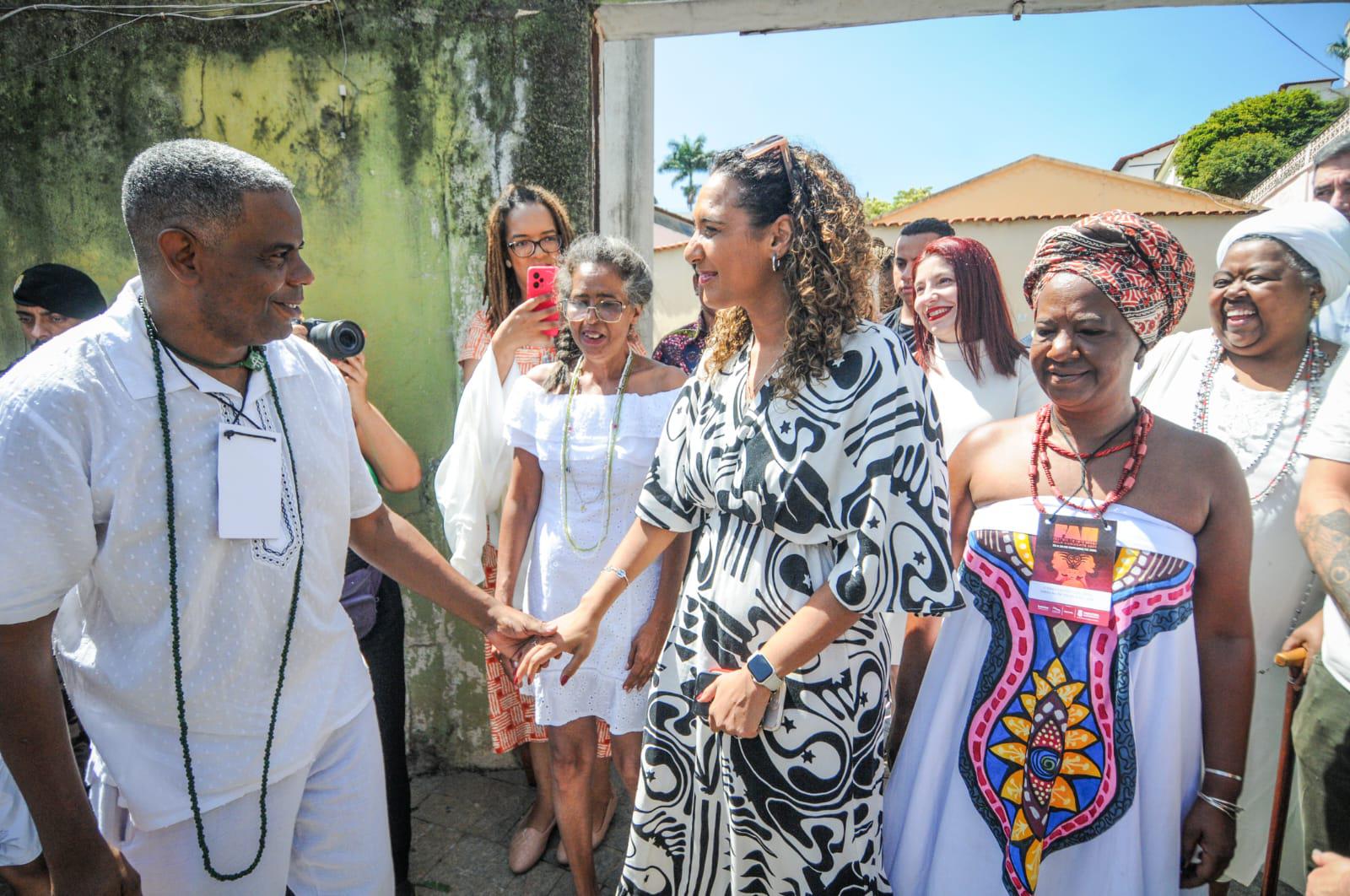 Ministra Anielle Franco se reúne com quilombolas em BH - Leandro Couri/EM/DA Press
