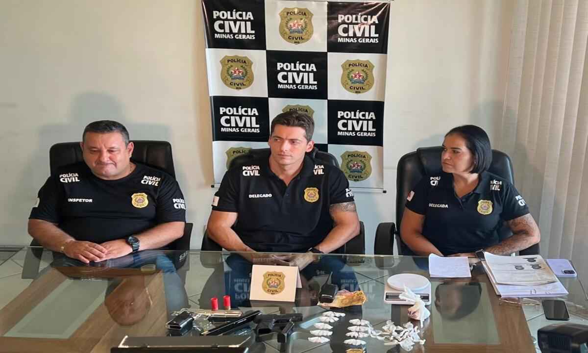 Suspeito de participar de tiroteio no Primeiro de Maio é preso pela polícia - PCMG/Divulgação 