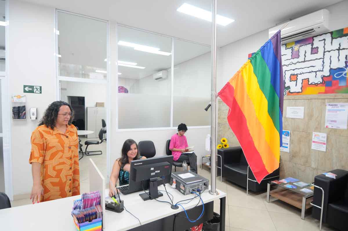 Acolhimento e orientação  para população LGBTQIAPN+ - Fotos: Leandro Couri/EM/D.A.Press