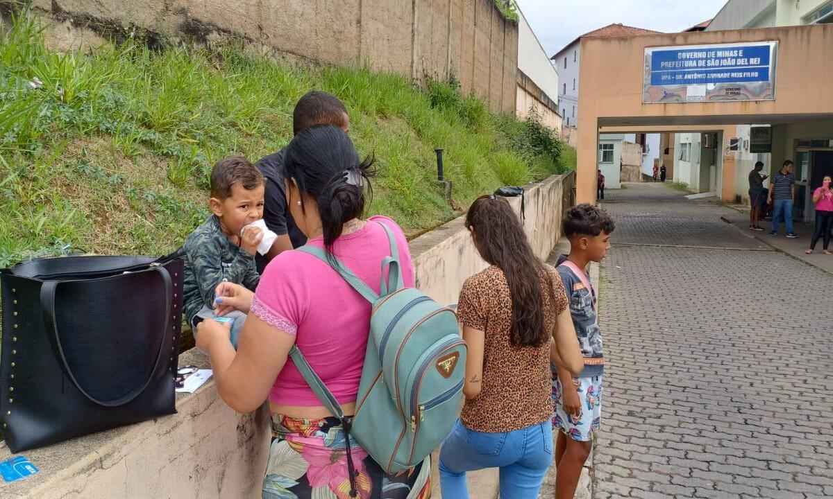 São João del-Rei: teste rápido vai identificar bactéria que matou crianças - Lucas Peralta/TV Alterosa