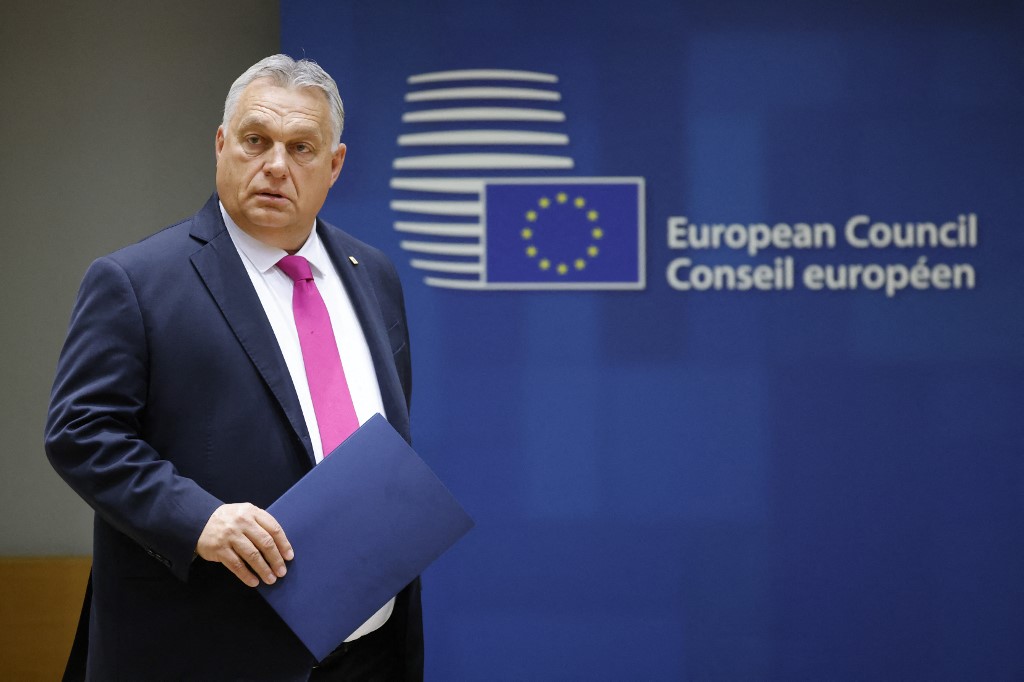 Premiê húngaro alerta sobre suposta relação entre terrorismo e migração - Ludovic MARIN / AFP