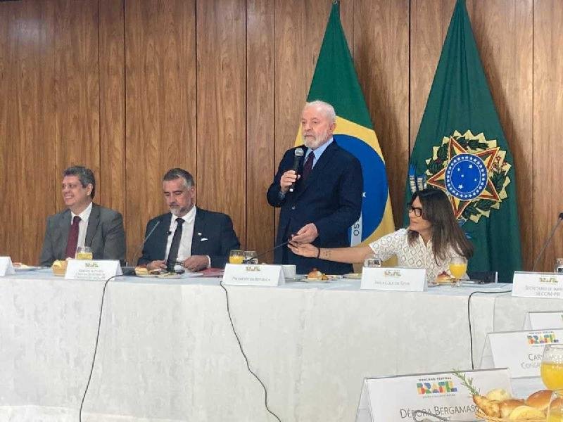 Lula: 'dificilmente chegaremos à meta fiscal zero em 2024' - Henrique Lessa/CB/DA.Press