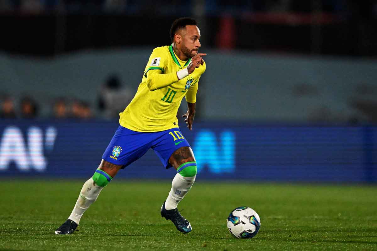 "Garotinho' deu o furo: Neymar xingou e desacatou o presidente da CBF - Eitan Abramovidh/AFP
