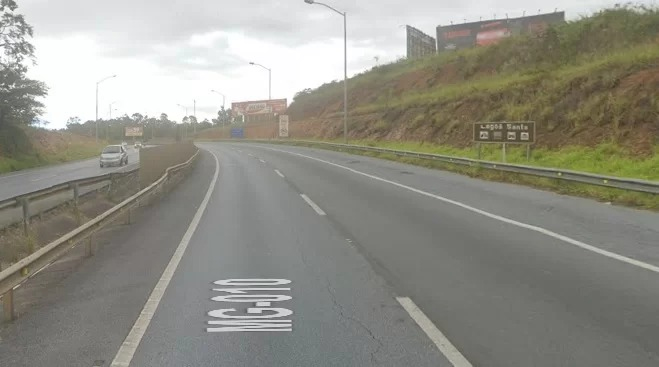 Ciclista morre atropelada em rodovia em Minas - Reprodução internet  
